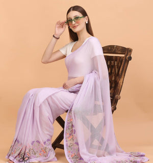 Vaya - Kota Check Embroidered Sarees